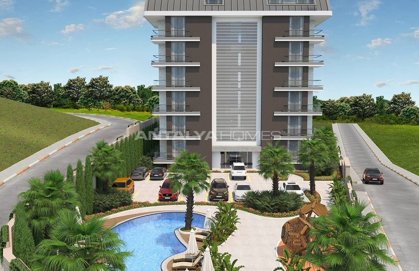 Appartementen In Project Met Sociale Voorzieningen In Alanya 2