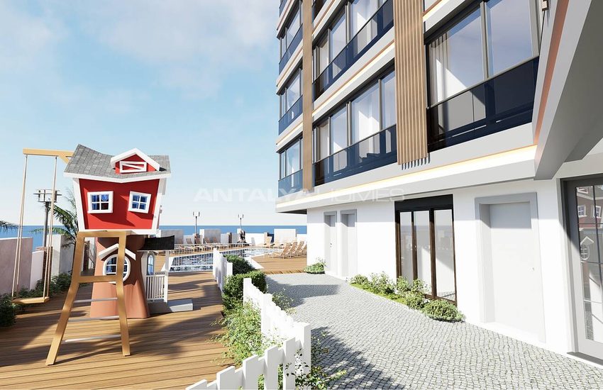 Apartments Near Sea in Complex with Car Park in Isiklar Antalya 11