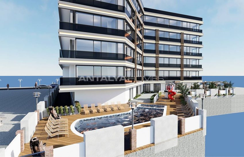 Apartments Near Sea in Complex with Car Park in Isiklar Antalya 1