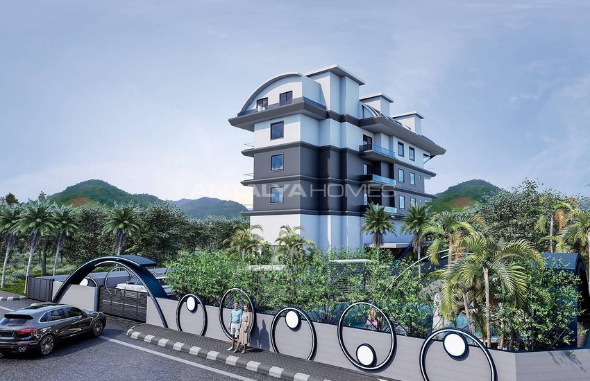 Appartementen In Een Boetiekproject Met Zwembad In Alanya 1