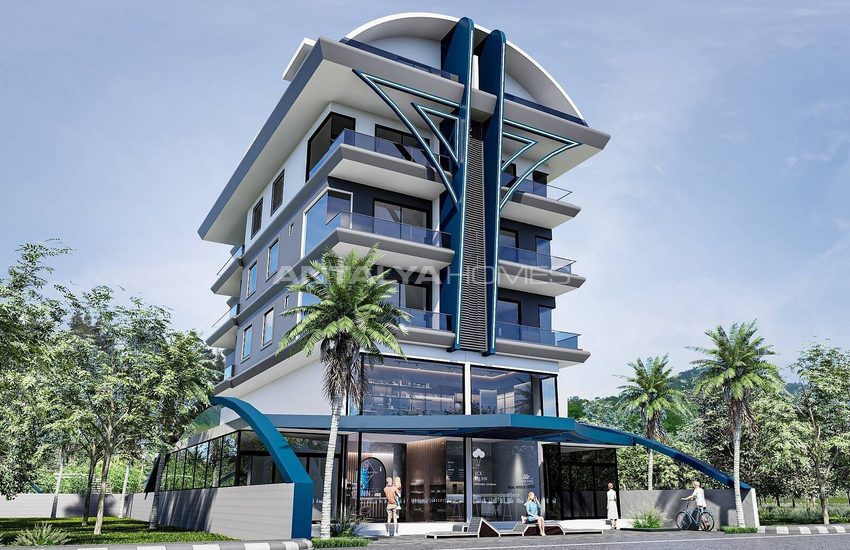 Appartementen In Een Boetiekproject Met Zwembad In Alanya 2