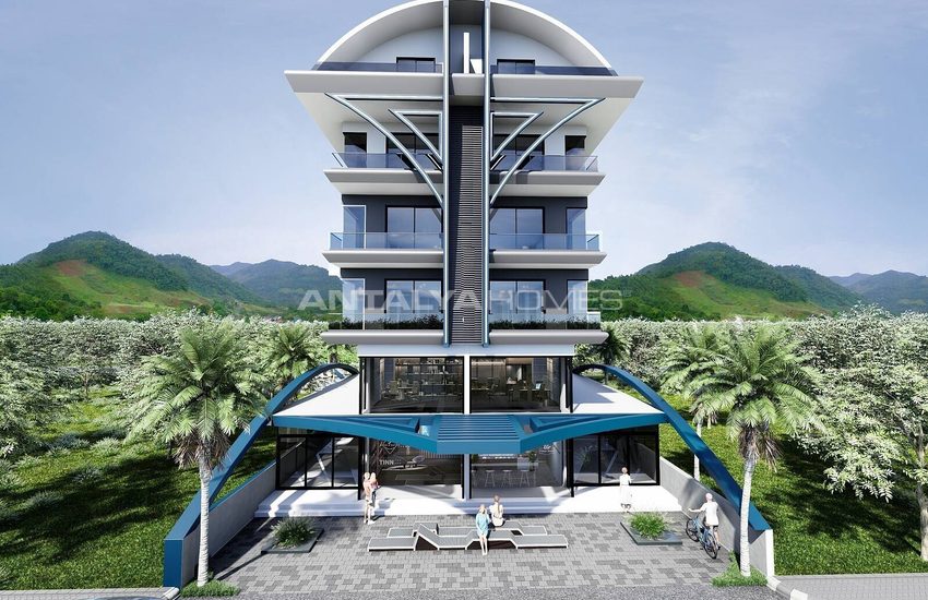 Appartementen In Een Boetiekproject Met Zwembad In Alanya 3