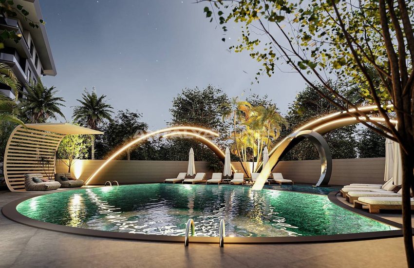Appartementen In Een Boetiekproject Met Zwembad In Alanya 5