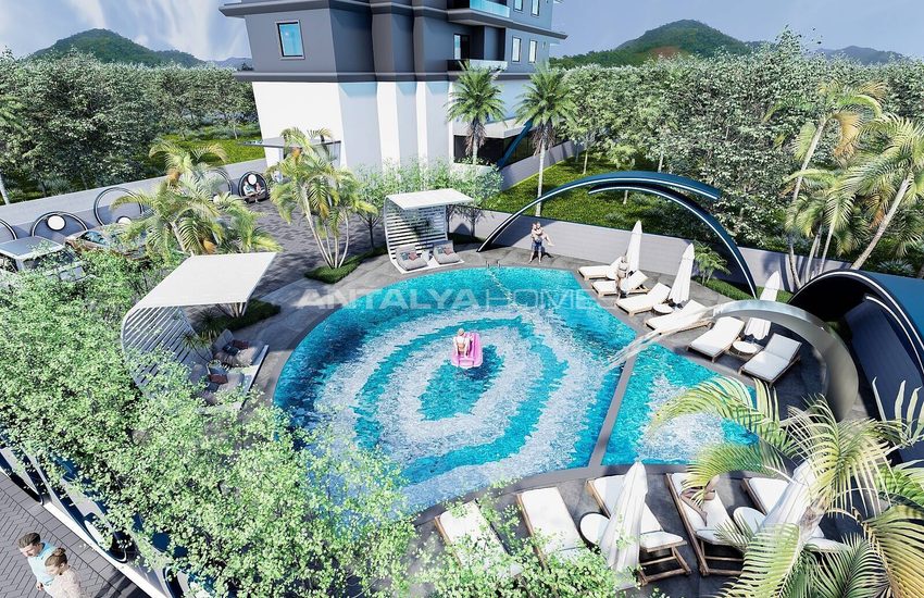 Appartementen In Een Boetiekproject Met Zwembad In Alanya 9