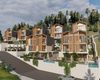 Detached Houses with Sea Views and Pools in Alanya Tepe 4