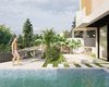 Detached Houses with Sea Views and Pools in Alanya Tepe 6