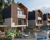 Detached Houses with Sea Views and Pools in Alanya Tepe