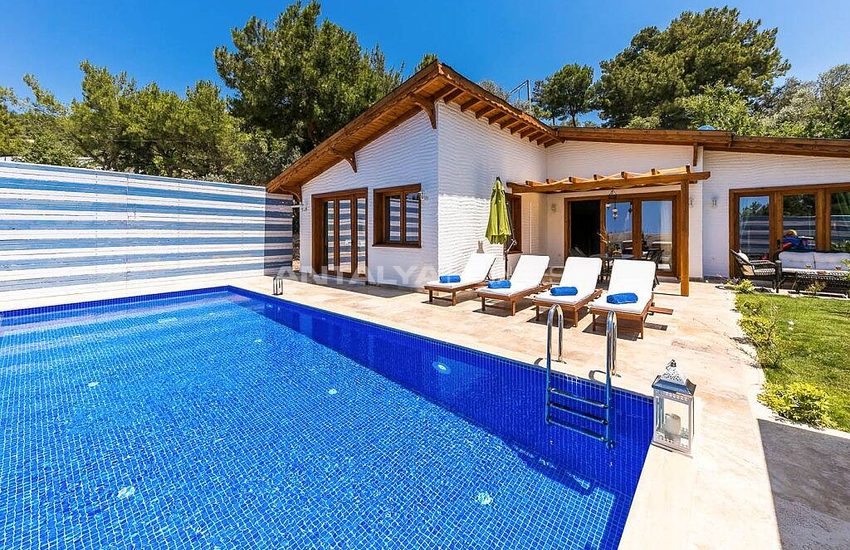 Spacious Home with Pool Intertwined with Nature in Kalkan 12