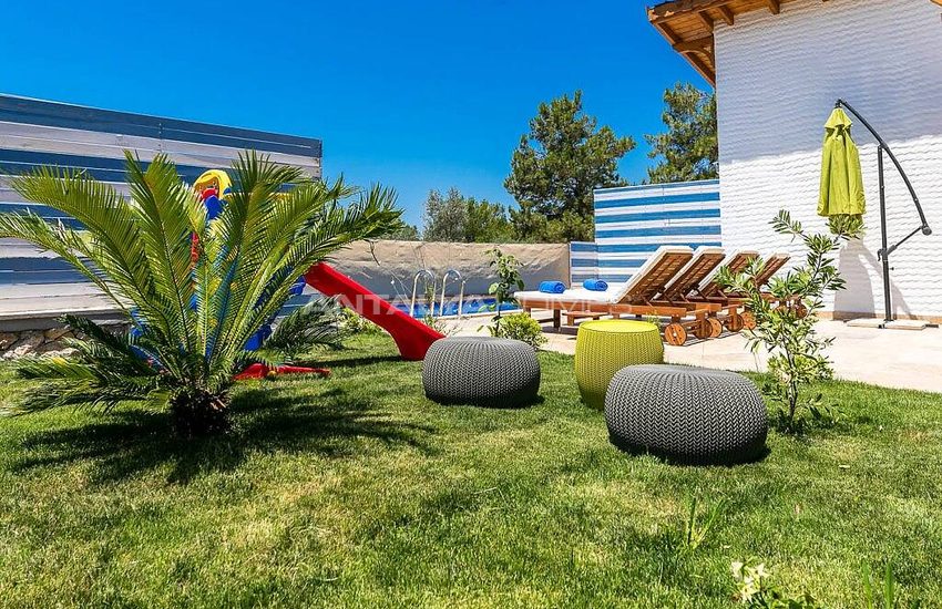 Spacious Home with Pool Intertwined with Nature in Kalkan 17