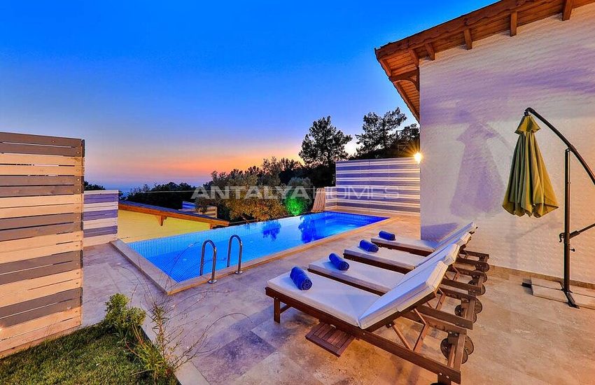 Spacious Home with Pool Intertwined with Nature in Kalkan 4