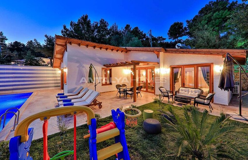 Spacious Home with Pool Intertwined with Nature in Kalkan 5
