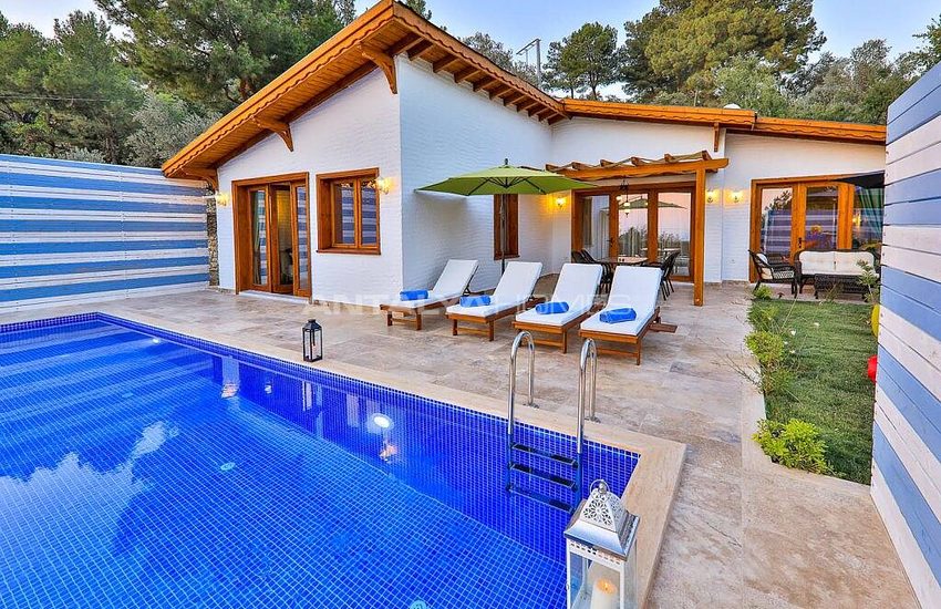 Spacious Home with Pool Intertwined with Nature in Kalkan 8