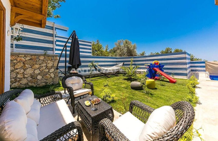 Spacious Home with Pool Intertwined with Nature in Kalkan 10