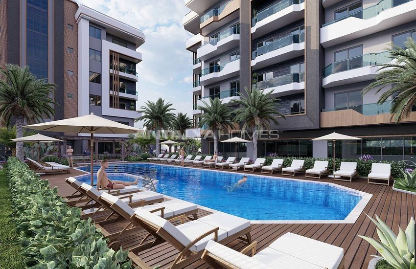 Nieuw Onroerend Goed Op Loopafstand Van De Zee In Alanya