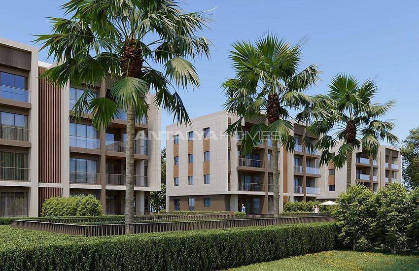 Chic Apartments in a Complex with Garage in Antalya Konyaalti 1
