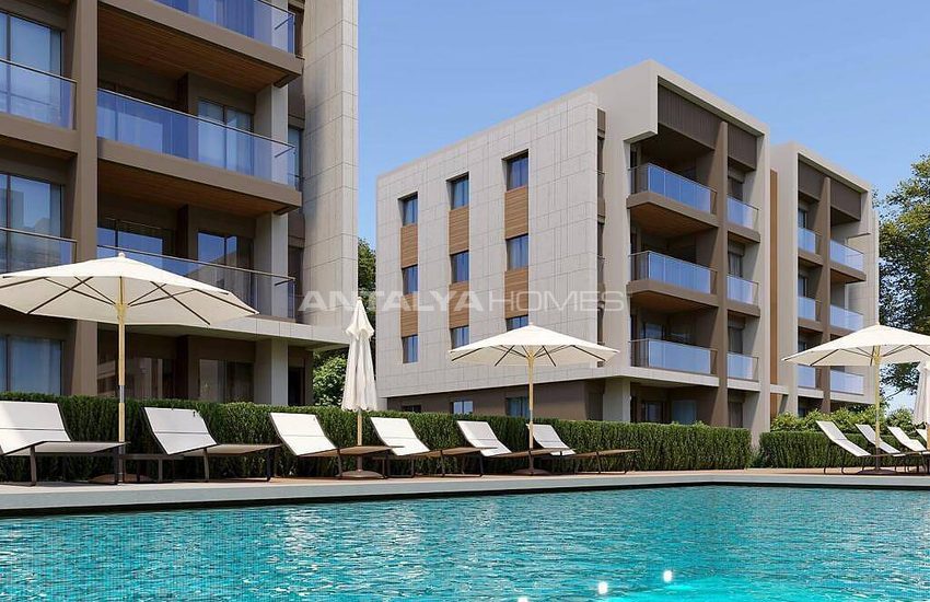 Chic Apartments in a Complex with Garage in Antalya Konyaalti 3