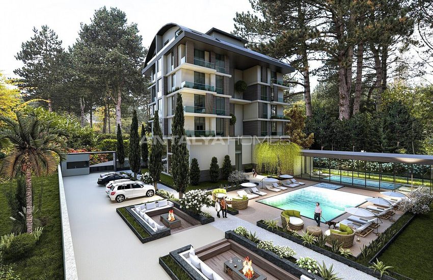 Immobiliers Dans Résidence Près De La Plage À Alanya Kargicak 2