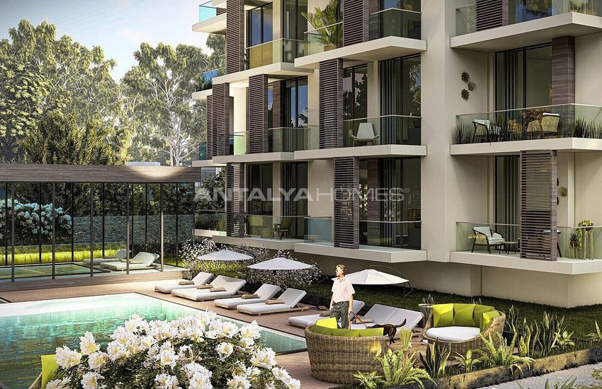 Immobiliers Dans Résidence Près De La Plage À Alanya Kargicak 3