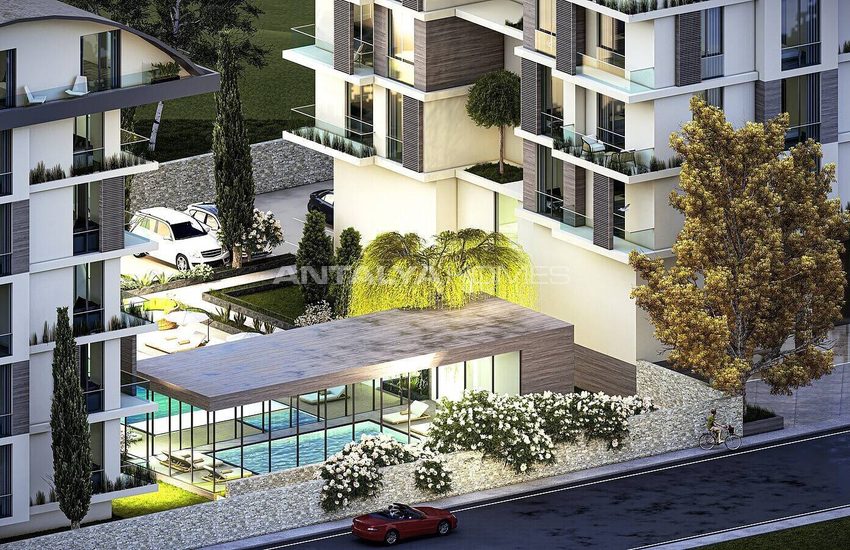 Immobiliers Dans Résidence Près De La Plage À Alanya Kargicak 4