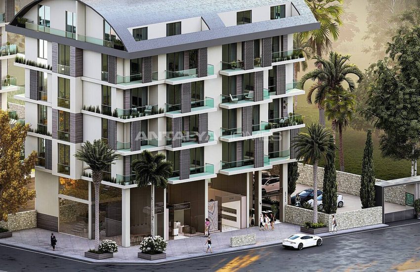 Immobiliers Dans Résidence Près De La Plage À Alanya Kargicak 5