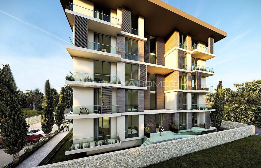 Immobiliers Dans Résidence Près De La Plage À Alanya Kargicak 10