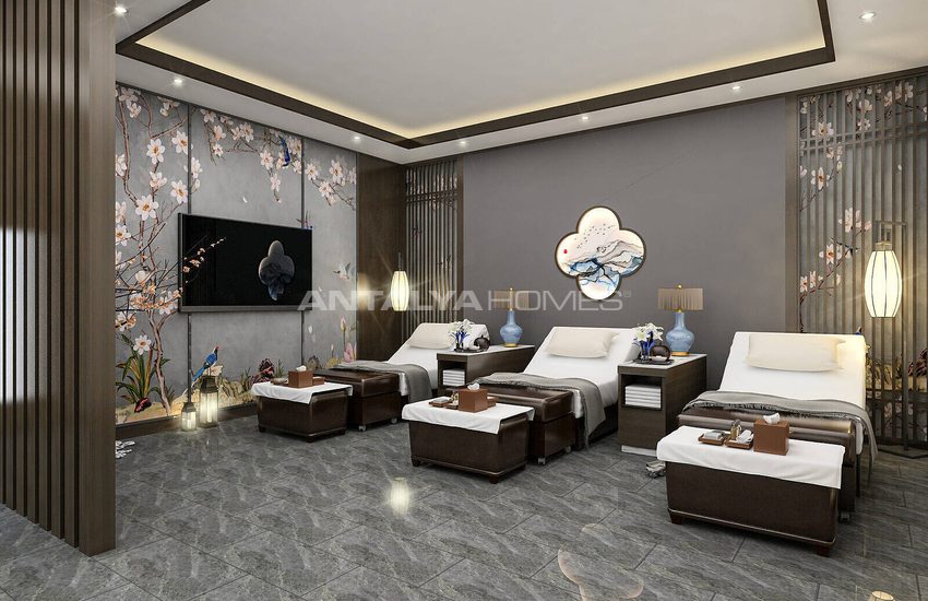 Immobiliers Dans Résidence Près De La Plage À Alanya Kargicak 17