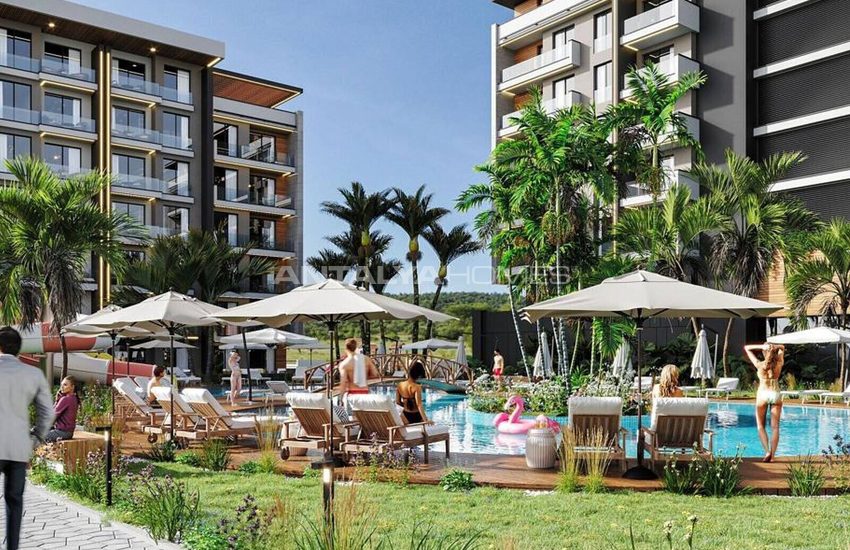 Apartments with Underfloor Heating in a Complex in Antalya 5