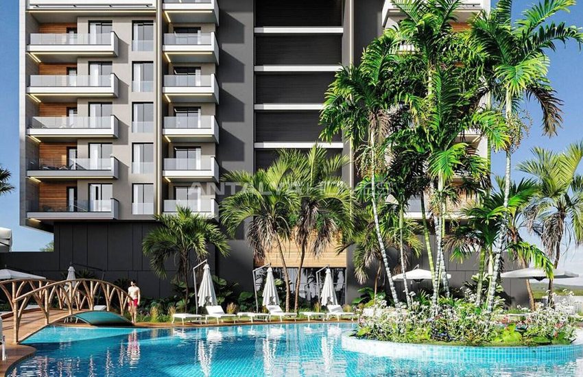 Apartments with Underfloor Heating in a Complex in Antalya 6