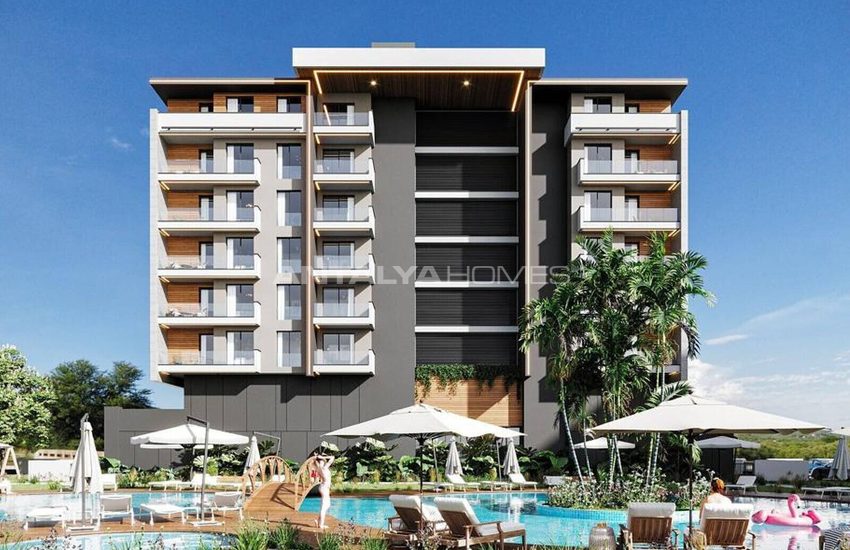 Apartments with Underfloor Heating in a Complex in Antalya 7
