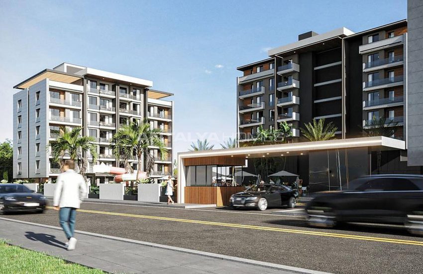 Apartments with Underfloor Heating in a Complex in Antalya 15