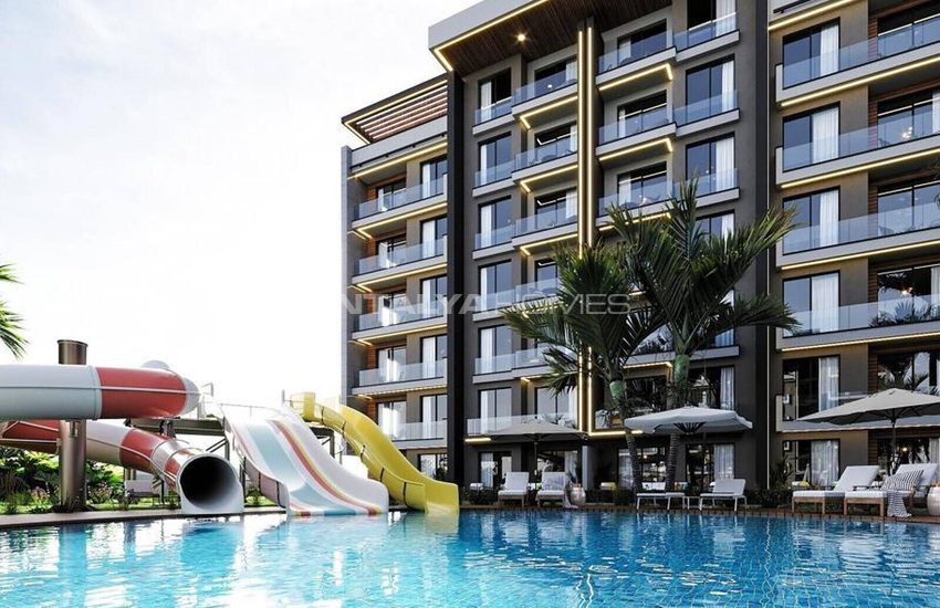 Apartments with Underfloor Heating in a Complex in Antalya 3