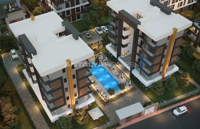 Lägenheter Med 1 Sovrum I Komplex Med Pool I Antalya Altintas 5