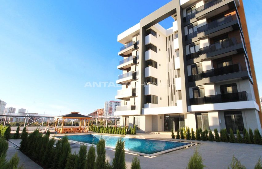 Lägenheter Med 1 Sovrum I Komplex Med Pool I Antalya Altintas 3