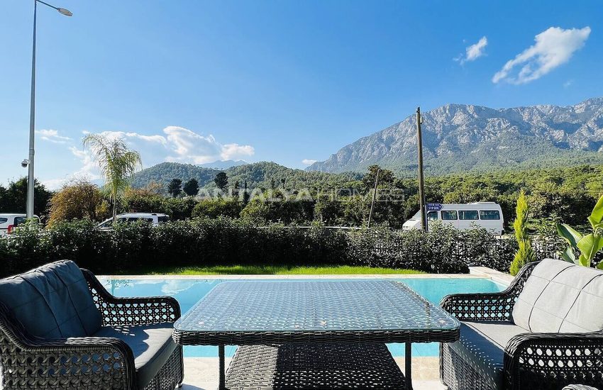 Luxe Villa with Unique Mountain View in Kemer 3