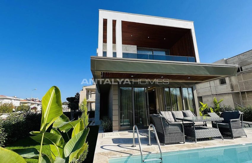 Luxe Villa with Unique Mountain View in Kemer 9