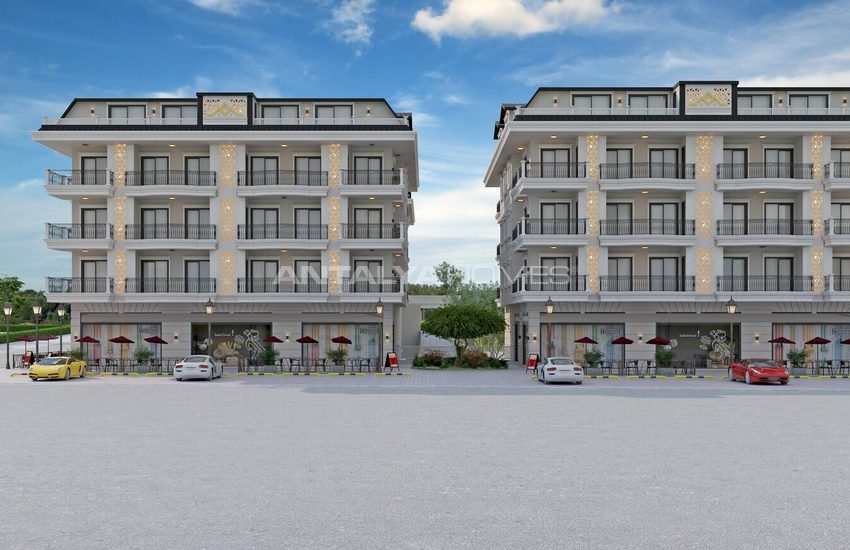 Okurcalar'da Donanımlı Sitede Deniz Manzaralı Lüks Daireler 2