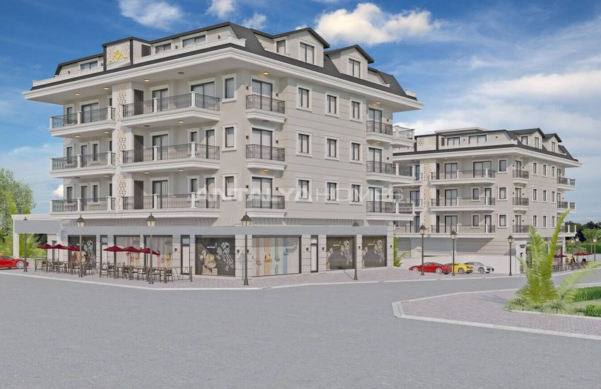 Okurcalar'da Donanımlı Sitede Deniz Manzaralı Lüks Daireler 3