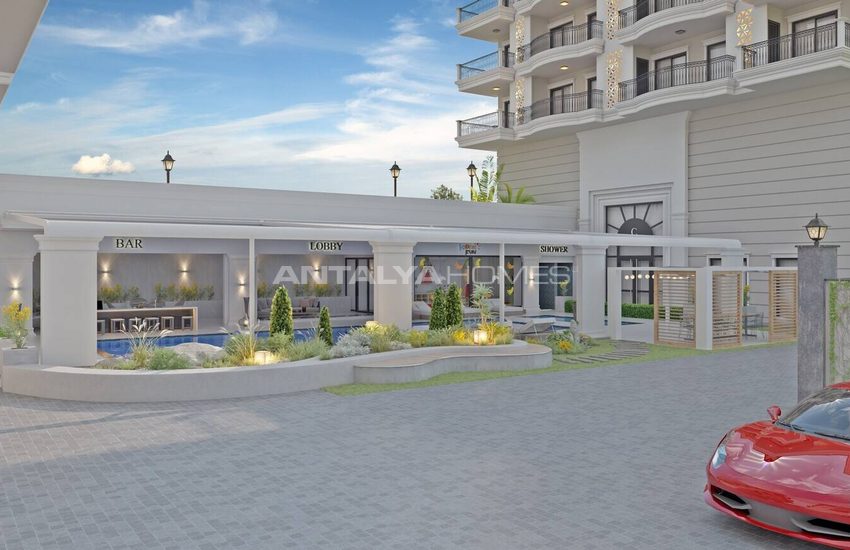 Okurcalar'da Donanımlı Sitede Deniz Manzaralı Lüks Daireler 6