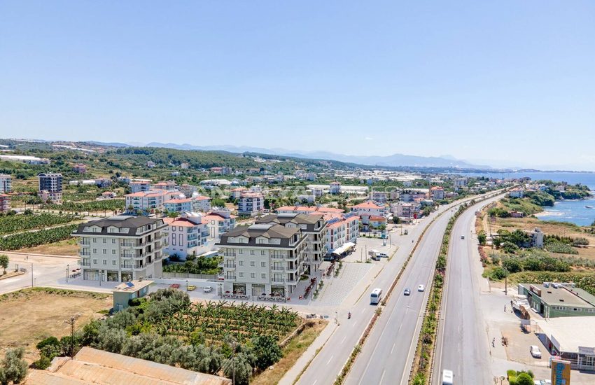 Okurcalar'da Donanımlı Sitede Deniz Manzaralı Lüks Daireler 5