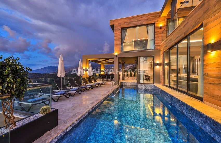Villen Mit Hallenbad Und Mietgarantie In Antalya Kalkan 2