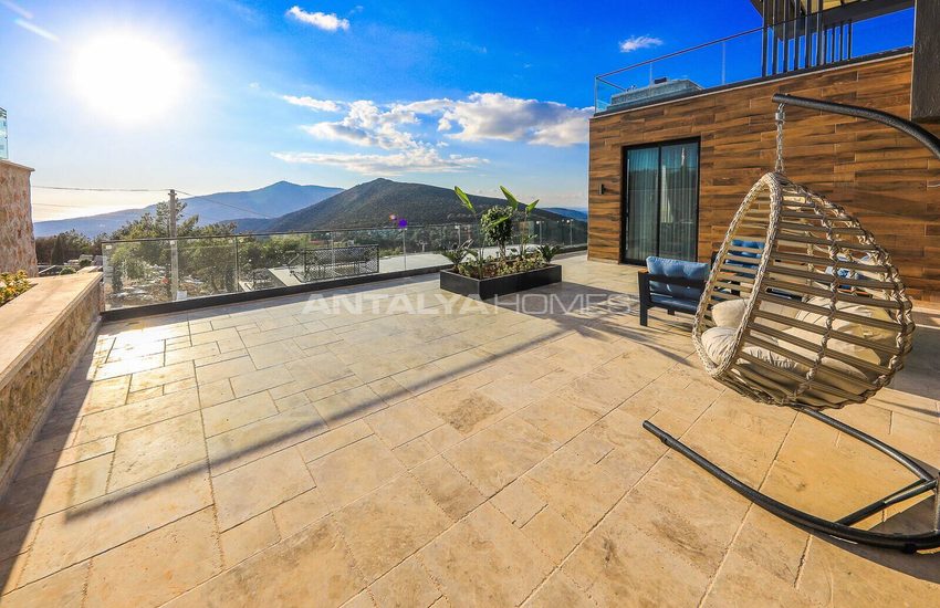 Villen Mit Hallenbad Und Mietgarantie In Antalya Kalkan 6