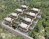 New Triplex Houses with Private Pool in Alanya 1