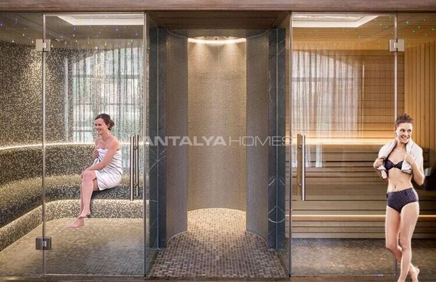 Alanya'da Deniz Manzaralı Akıllı Ev Sistemli Lüks Daireler 5