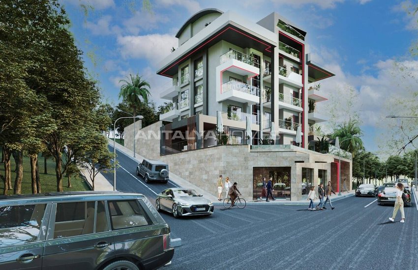 Alanya'da Deniz Manzaralı Akıllı Ev Sistemli Lüks Daireler 2