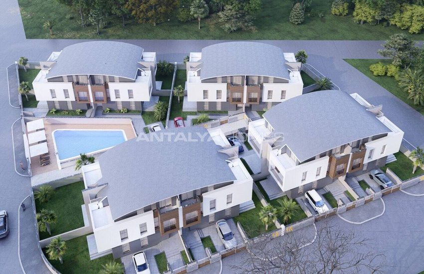 Villas Mitoyennes Avec Ascenseur À Antalya Dosemealti 11