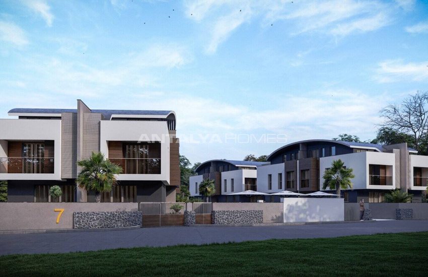 Villas Mitoyennes Avec Ascenseur À Antalya Dosemealti 1