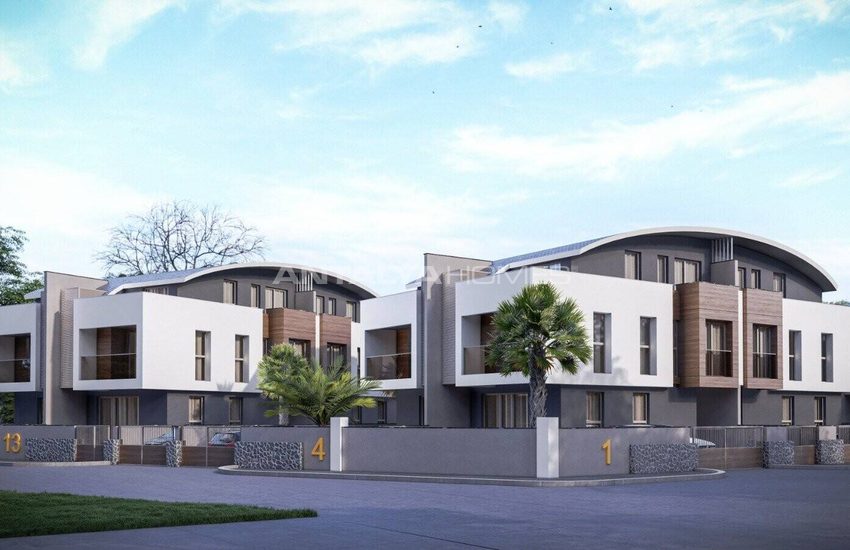 Villas Mitoyennes Avec Ascenseur À Antalya Dosemealti 2