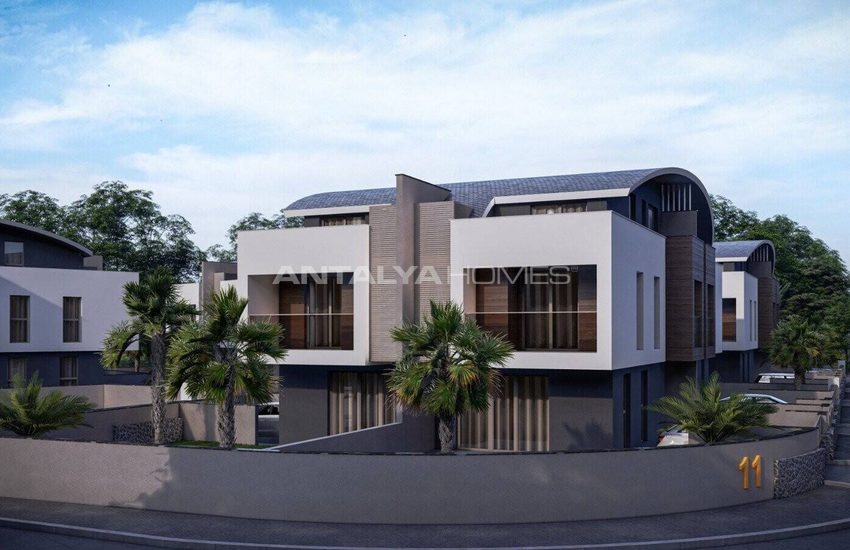 Villas Mitoyennes Avec Ascenseur À Antalya Dosemealti 3