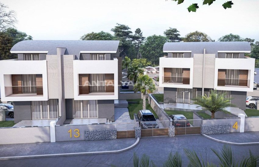 Villas Mitoyennes Avec Ascenseur À Antalya Dosemealti 7