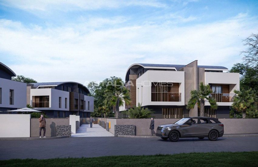 Villas Mitoyennes Avec Ascenseur À Antalya Dosemealti 8